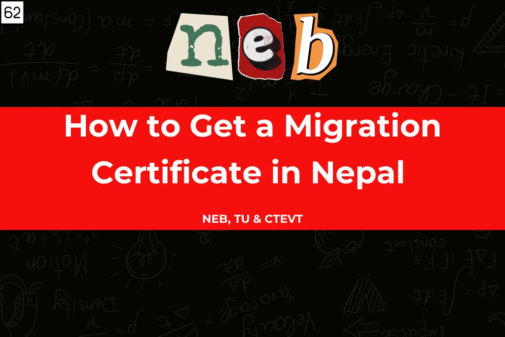 How to get a migration certificate in Nepal