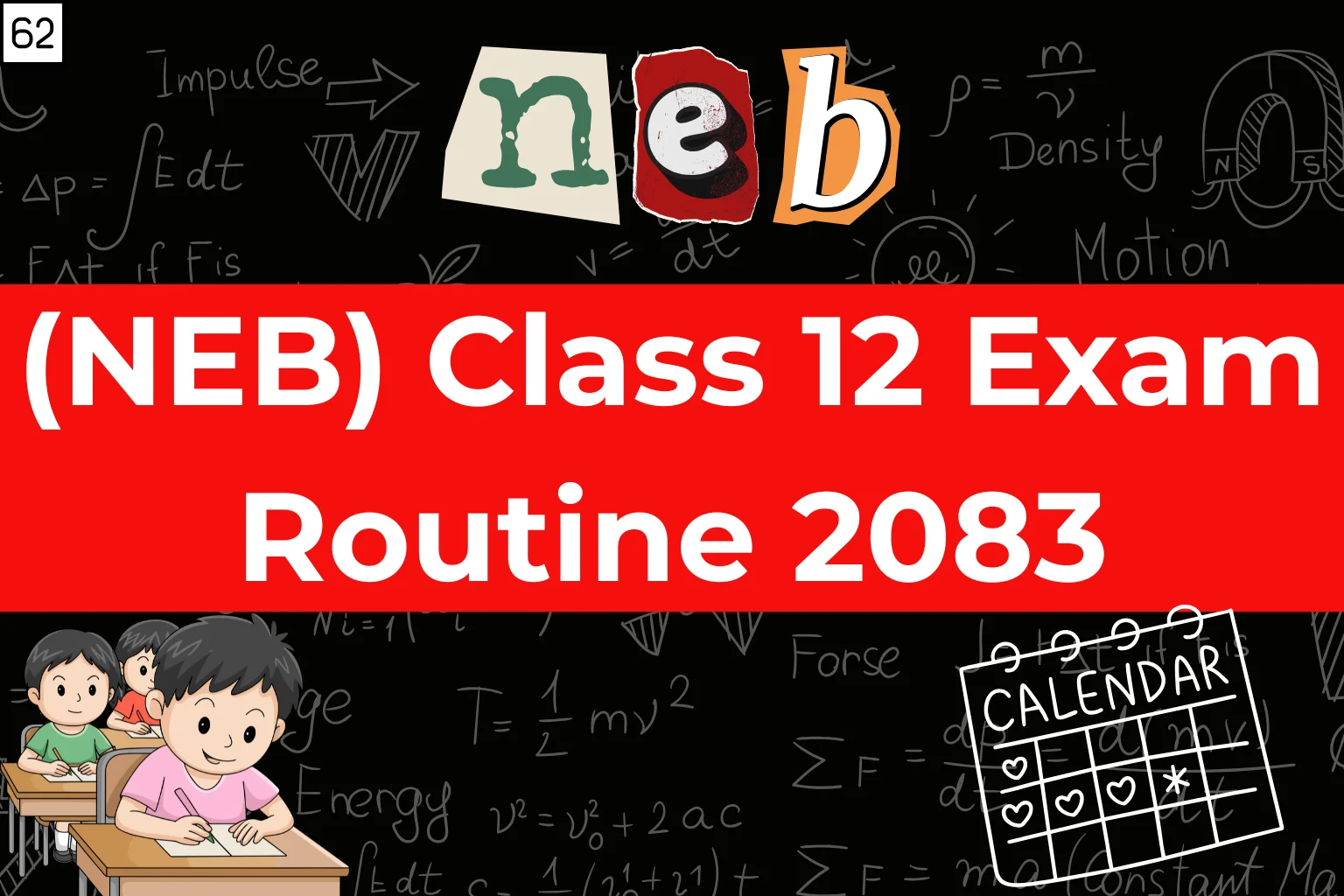 class 12 exam routine 2083 (NEB)