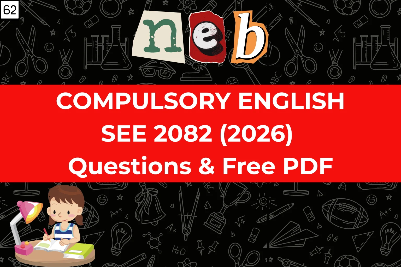 SEE COMPULSORY ENGLISH Question Paper 2082 (2026) & Free PDF download