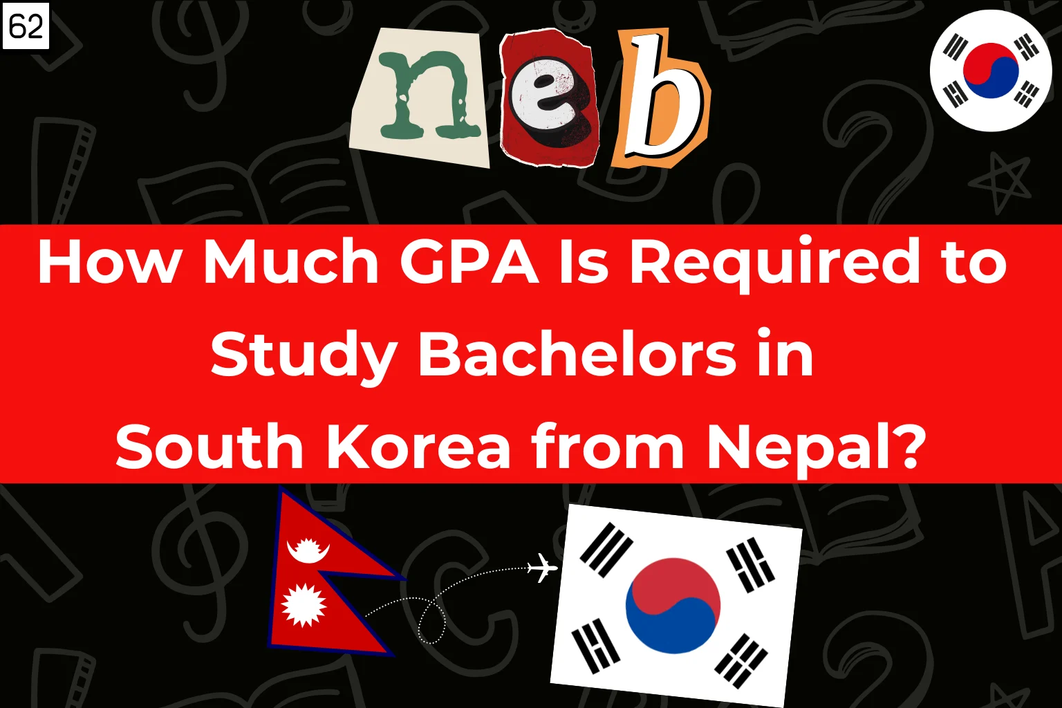 How Much GPA Is Required to Study Bachelor's in South Korea from Nepal
